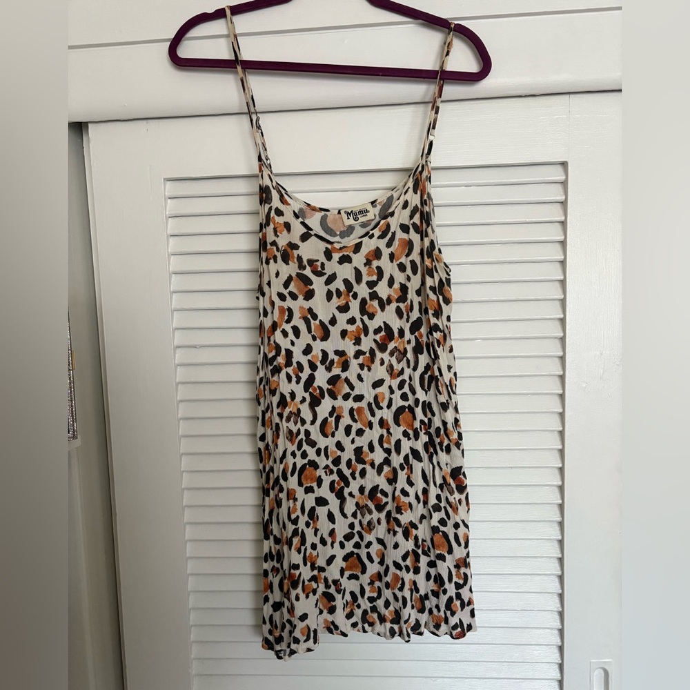 Show Me Your Mumu Leopard print dress